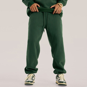 Manufacturer Wholesale <strong>Polyester</strong>/Cotton Embroidered Midweight <strong>Jogger</strong> Casual Men's High Quality Oversized Solid Color Sweatpants - Product Image 5