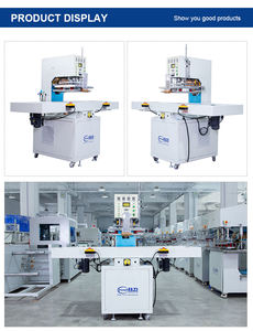 Máquina de soldadura de cuero de espuma EVA de PVC PU TPU de alta frecuencia Máquina de fabricación de guantes de portero - Product Image 6