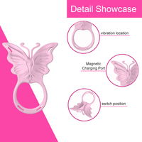 Vibromasseur papillon AI APP Control avec silicone portable