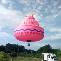 Ballon publicitaire gonflable géant, ballon gonflable personnalisé à air chaud, ballon flottant à air chaud pour le tourisme, ballon à air chaud à vendre