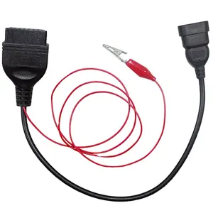 For Fiat 3 Pin Alfa Lancia to 16 Pin OBDII OBD2 obd-II connector Adapter Auto Car Cable obd For fiat 3pin Cable