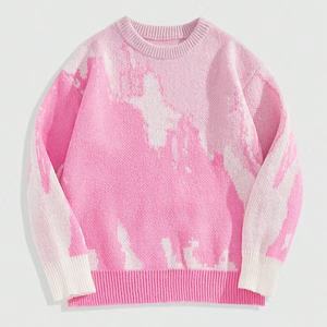 2025 mode tendance hommes à manches longues col rond pull personnalisé décontracté pull en tricot avec motif décoration pour la saison d'automne - Product Image 5