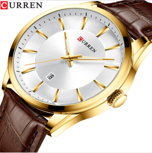 CURREN 8365 nuova vendita calda cintura <span class=keywords><strong>calendario</strong></span> orologi da uomo business casual orologio al quarzo impermeabile - Product Image 3