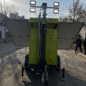 Tour d'<span class=keywords><strong>éclairage</strong></span> électrique CE légère et polyvalente, 120 kg, 5 mètres, 7 mètres, facile à utiliser, pour les réparations <span class=keywords><strong>de</strong></span> voies ferrées et routières - Product Image 6