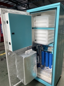 Système de filtration d'eau par osmose inverse pour l'extérieur, 600 GPD, eau pure, distributeur d'eau, <span class=keywords><strong>station</strong></span> avec système de paiement par code QR - Product Image 2