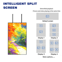 Pantalla LCD de Alto Brillo para Ventanas, Pantalla Publicitaria Digital de 3000nits, Legible Bajo la Luz Solar, para Exhibición en Ventanas