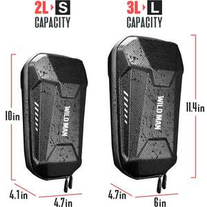WILD MAN Hard Shell impermeable Scooter bolsa de almacenamiento para Kick Scooters <span class=keywords><strong>bicicleta</strong></span> <span class=keywords><strong>plegable</strong></span> <span class=keywords><strong>Xiaomi</strong></span>/Ninebot/Kugoo Scooter bolsa - Product Image 4