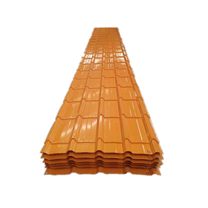 High Quality PPGI Zinc Coated Aluminium Metal Roofing Shingles Sheets with Price / 0.35~0.5 mm Roof Tiles Corrugated Sheet - Product Image 3