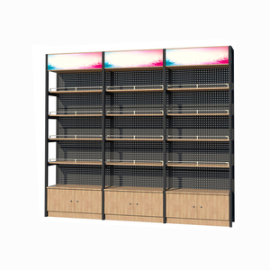 Exhibidor Resistente de Múltiples Niveles con Estantes Ajustables para Exhibición en Boutiques, Comercios Minoristas y Librerías - Product Image 5