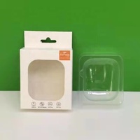 Boîte d'emballage rigide pour écouteurs Bluetooth TWS, plateau blister, gaufrage, revêtement UV, pelliculage mat, logo personnalisé, recyclable, moderne