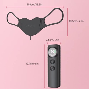 Nouvel appareil de soin des lèvres portable à LED rechargeable par USB sans fil, pompe à lèvres à lumière thérapeutique, pour embellir les lèvres - Product Image 3