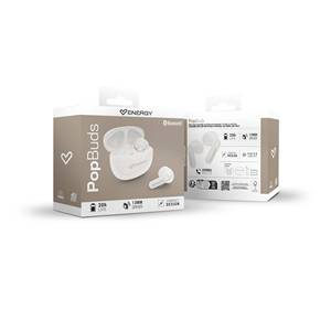 Écouteurs PopBuds Bluetooth 6.0 / Haut-parleur 13 mm / Basses profondes / Autonomie 20h / Charge rapide 15 min / Design compact avec bouton - Product Image 5
