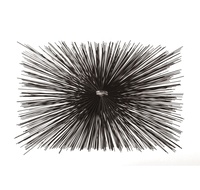 Brosses métalliques de balayage de cheminée rectangulaires