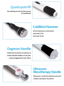 Multifunctional 8 in 1 Oxygen Bubble Blackhead Removal Ultrasonic Oxygen Facial Injection Diamond Microdermabrasion Machine - Product Image 6