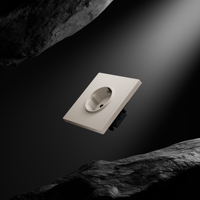 Bingoelec - Enchufes Eléctricos Schuko de Pared de Vidrio Brillante Personalizados al por Mayor para la UE, Enchufes Mecánicos Montados