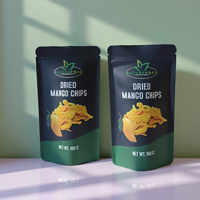 Sachet d'emballage personnalisé pour flocons d'avoine, en aluminium alimentaire, refermable, pour farine d'avoine
