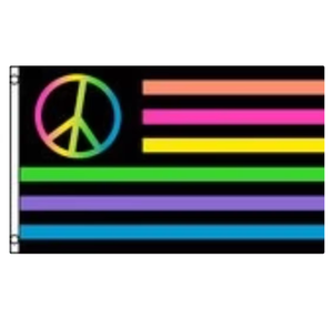 L'Amore Non Ha Genere Bandiera Arcobaleno di Alta Qualità Orgoglio Lesbico Grafica Stampata Digitalmente per Eventi Sportivi Patriottici e Parate - Product Image 3