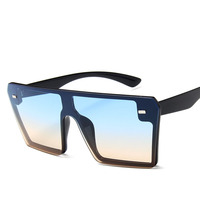 Lunettes de soleil tendance à grande monture, style rétro, dernières nouveautés, vintage, carrées, pour hommes et femmes, verres personnalisables