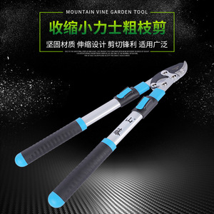 Cisailles de taille rétractables Mountain Wisteria, lame en acier inoxydable de 60 mm, manche télescopique, outil de jardin - Product Image 3