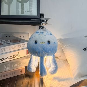 En stock: Peluche de medusa de dibujos animados, animales de peluche suaves, juguetes de peluche marinos, adorno decorativo encantador para el hogar. - Product Image 5
