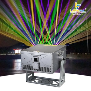 Đèn Laser Chùm Tia Rgb 30W Máy Chiếu Laser Đủ Màu Lập Bản Đồ Laser 3D