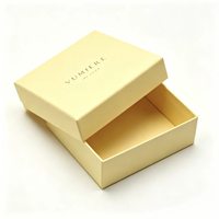 Caja de Presentación Rígida de Alta Gama, Impresión de Logotipo Personalizada, Estuche de Papel Hecho a Mano para Soluciones de Empaque de Accesorios Cosméticos