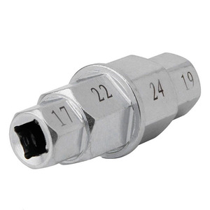 Llave de vaso hexagonal de 17, 22, 24, 19 mm para reparación y mantenimiento del eje de rueda delantera de motocicletas Yamaha, Suzuki, Honda - Product Image 5