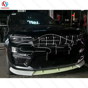 Chaoshenghang ABS parachoques delantero labio divisor para Jeep <span class=keywords><strong>Grand</strong></span> <span class=keywords><strong>Cherokee</strong></span> <span class=keywords><strong>SRT</strong></span> 2023 + Kit de carrocería parachoques difusor Auto accesorio - Product Image 4