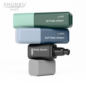 Flacon pulvérisateur plat en PET pour cosmétiques, 80, 100, 120 ml, pour tonique corporel et écran solaire, idéal pour l'emballage de soins de la peau - Product Image 6