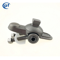 Adaptateur de pied pour prothèses de membre inférieur, composants de pied prothétique, adaptateur de pied à double axe