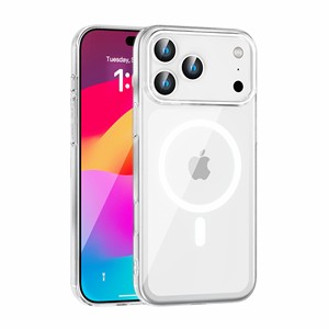 Cao Cấp Trong Suốt Từ PC Chống Sốc Điện Thoại Trường Hợp Đối Với <span class=keywords><strong>iPhone</strong></span> 15 16 17 Pro Max Chi Phí Cao-Hiệu Suất Tỷ Lệ Thiết Kế Tối Giản - Product Image 5