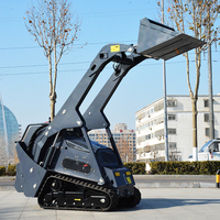Mini-chargeuse compacte sur chenilles EPA pour la construction et l'agriculture