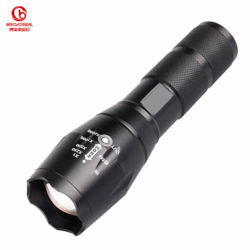 Led Flashlight Ultra Bright Torch L2/V6 Camping Light 5 Switch Mode Waterproof Zoomable Bicycle Light Use 18650 Battery