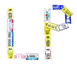 Europa Size Stijl Decoratieve Kentekenplaat, Gepersonaliseerde Ontwerp Nummer Plaat Sublimatie Custom Voertuig Plaat - Product Image 5
