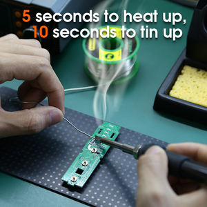 <span class=keywords><strong>Pistola</strong></span> de aire caliente y Estación de Reparación de soldadura SMD, nuevo, profesional, 2 en 1, para teléfonos móviles y portátiles - Product Image 3