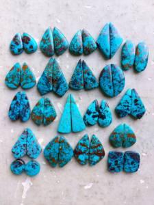 Chrysocolle de haute qualité, pierre précieuse en vrac, 100% naturelle, cabochon de chrysocolle fait main, pierre de chrysocolle pour la lithothérapie, pour la fabrication de bijoux - Product Image 5