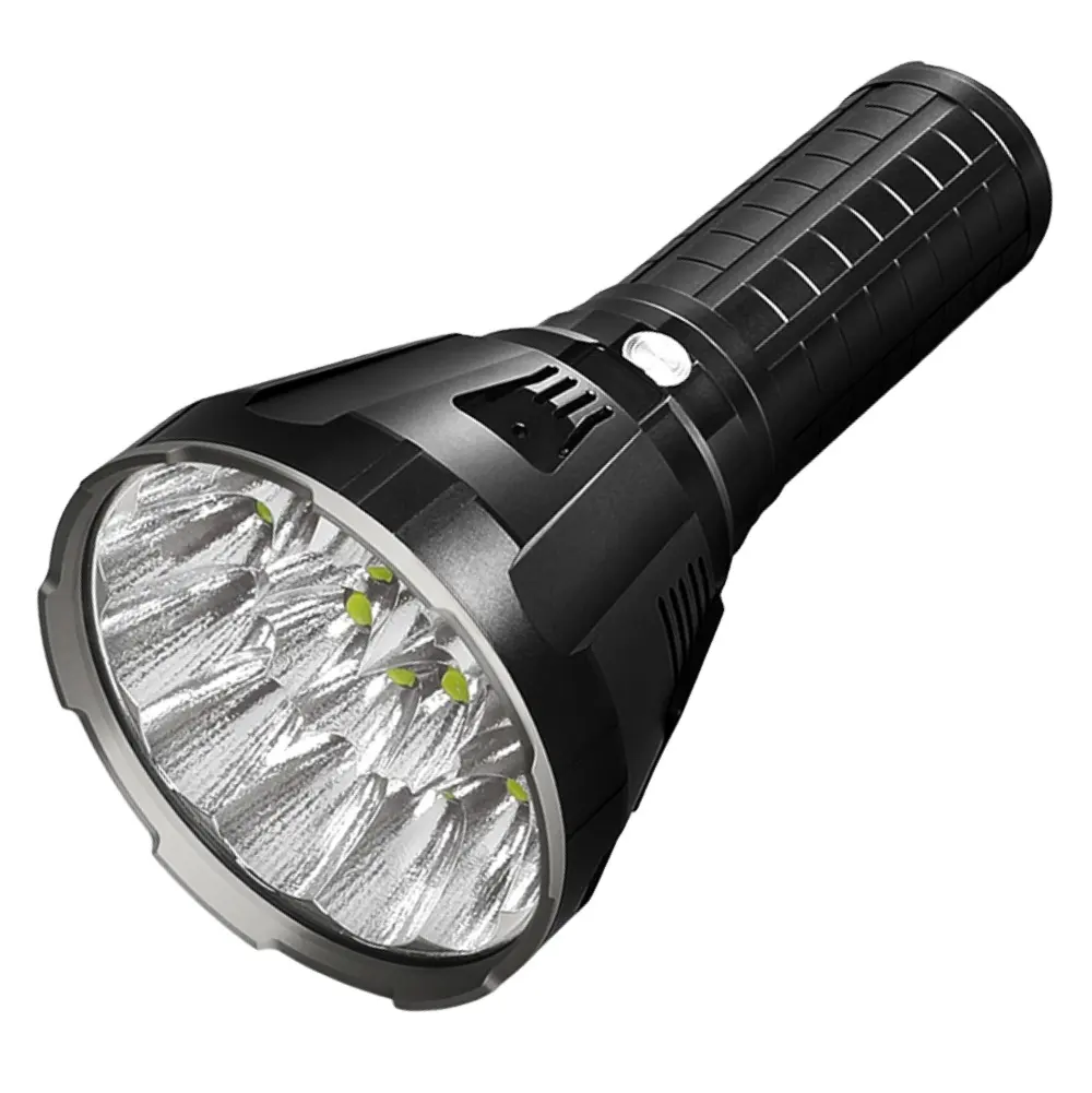 IMALENT MS18 LED Flashlight 100000 Lumens Waterproof with 21700 Battery Intelligent Charging strongest flashlight