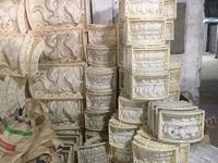 Moules en plastique de pilier en forme de dragon en béton