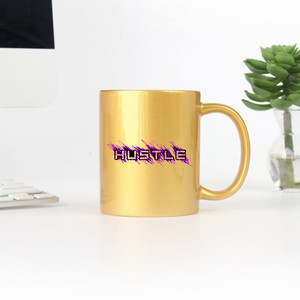 Taza Hustle de Oro y Plata - Product Image 1