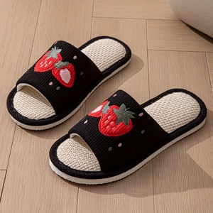 Strawberry Four Seasons Women's Indoor Anti-skid Soft Sole Mute PVC - Product Image 5