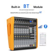 Mélangeur Audio professionnel à huit canaux PM8 pour Console de mixage karaoké Dj