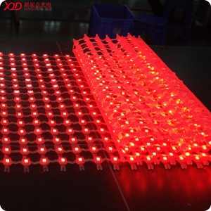 2025 cao minh bạch quảng cáo ngoài trời LED linh hoạt tường XQD pixel Rèm cho khu kinh doanh Đường Chân Trời hoặc thang máy sử dụng - Product Image 2