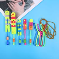 Lance-pierre lumineux avec flèches LED clignotantes en caoutchouc, jouet amusant pour enfants, idéal pour les fêtes et cadeaux