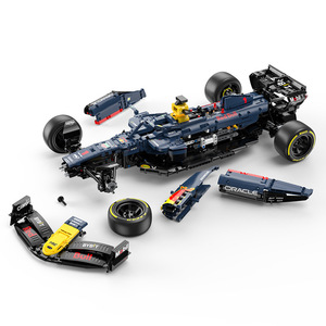Rastar 92400 Oracle Red Bull <span class=keywords><strong>Voiture</strong></span> de Course Télécommandée Modèle de Véhicule Sportif Briques de Construction DIY Jouets Ensembles de Blocs de Construction - Product Image 4