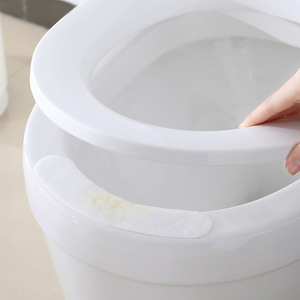 Toilet Seat Cover White Anti Splash Leak Proof Pad For Bathroom Use - Product Image 2