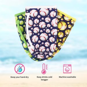 Fundas Reutilizables para Latas Altas con Asa, Funda Aislante de Neopreno para Latas de 22oz - 24oz, para Cerveza, Bebidas - Product Image 3
