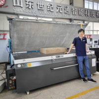 Machine de thermoformage Corian pour surfaces solides, presse à membrane sous vide, four de chauffage à circulation d'air chaud, thermoformage sous vide