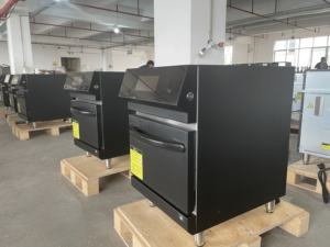 <span class=keywords><strong>Four</strong></span> commercial haute vitesse avec agitation par micro-ondes, convection, chauffage par impulsion pour une cuisson rapide - Product Image 4