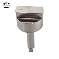Custom CNC Machined Stainless Steel Stepped Shaft with D-Cut Flat Head and Square End High Precision Turned Milled Part