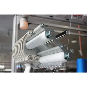 Mesin Winder wol gulung otomatis, perangkat Waxing ganda elektrik kecepatan tinggi produksi